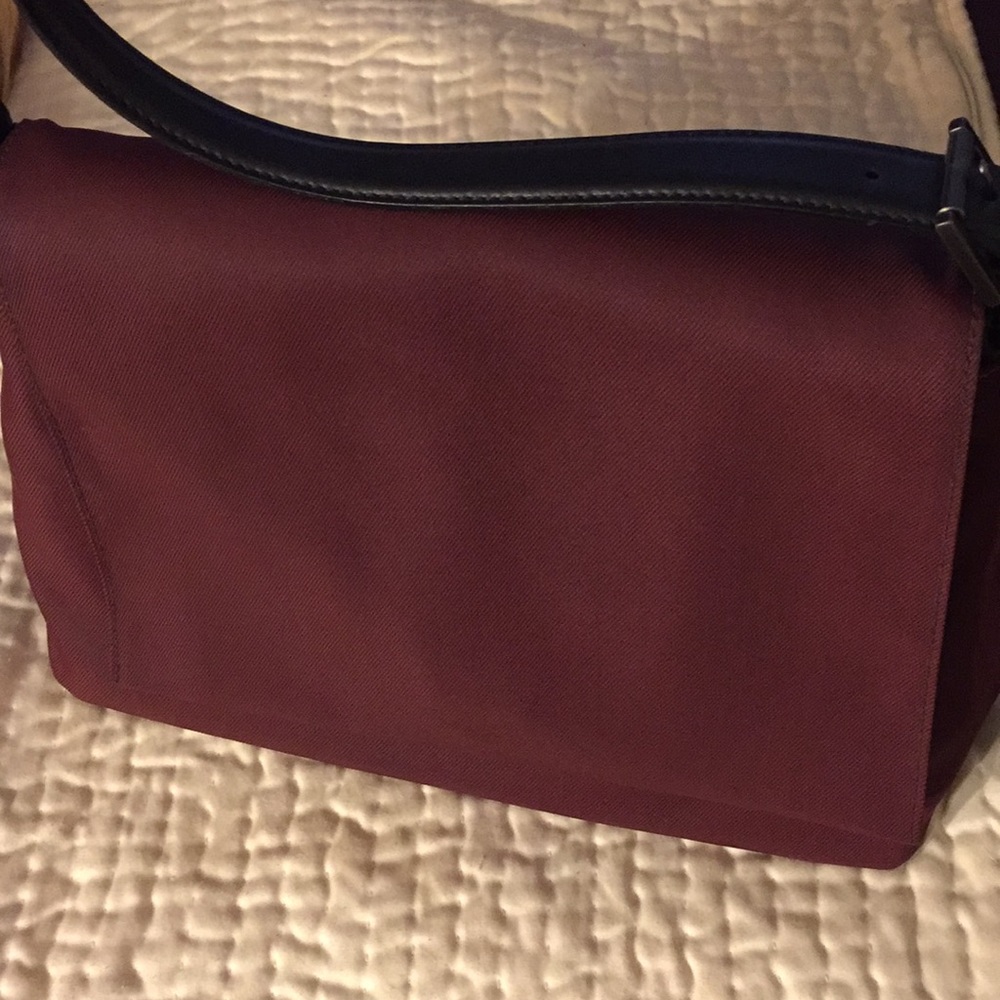 COACH Nylon and Leather Shoulder Bag NWOT